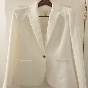 Ivory J.Crew Blazer/Jacket